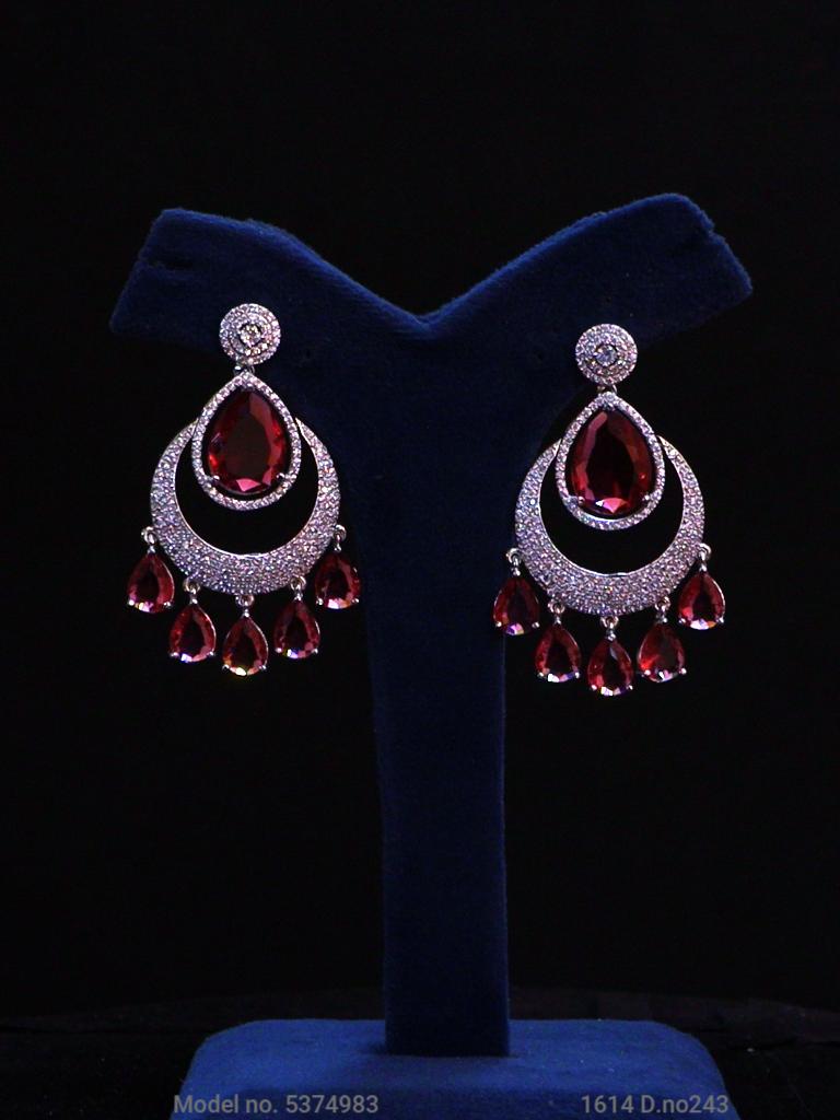 CZ Earrings — Jhumkas & Chandbali Online USA | Amaara World