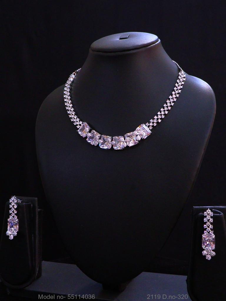 CZ Pendant Sets — Indian Jewelry Online USA | Amaara World