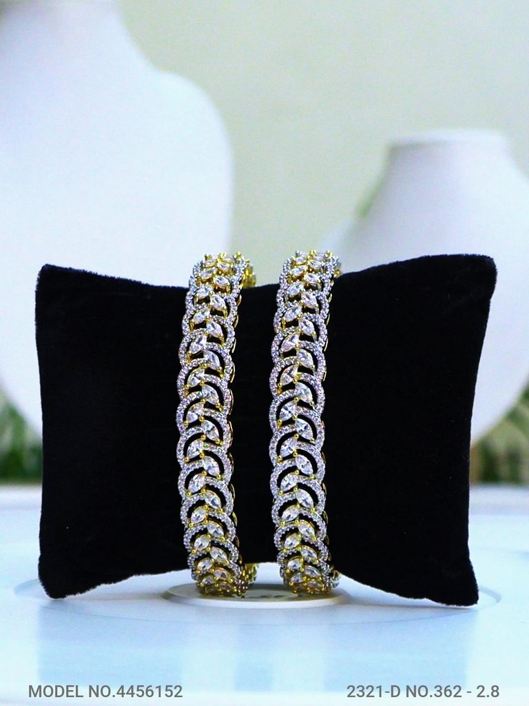 Crystal Shine Bangles - Amaara World USA - SKU 4456152