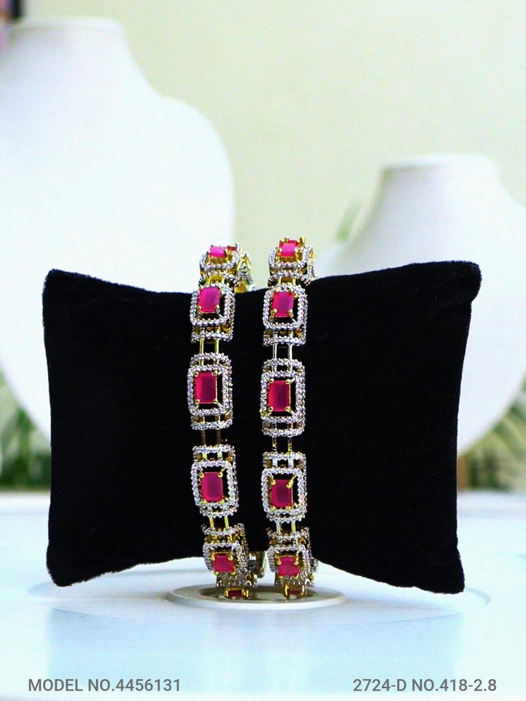 Shine Wave Bangles - Amaara World USA - SKU 4456131