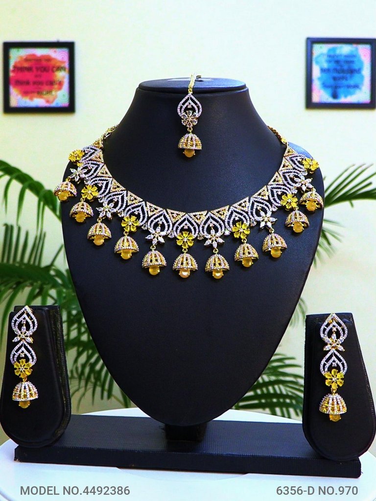 Original Zircon Necklace Set - Amaara World