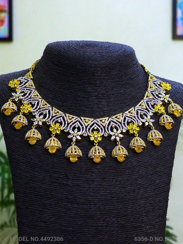 Original Zircon Necklace Set - View 2