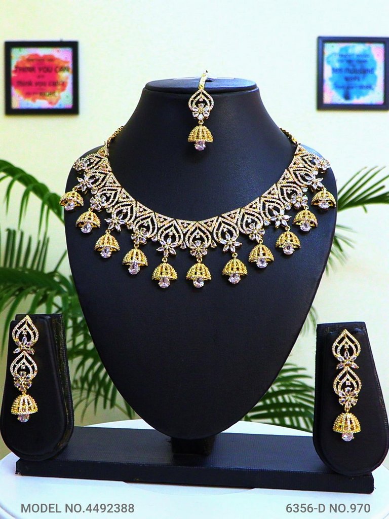 Original Cz Traditional Necklace - Amaara World