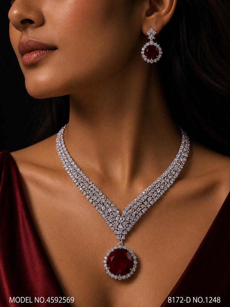 Showstopper Imitation Jewelry Set - Style 3 - Amaara World