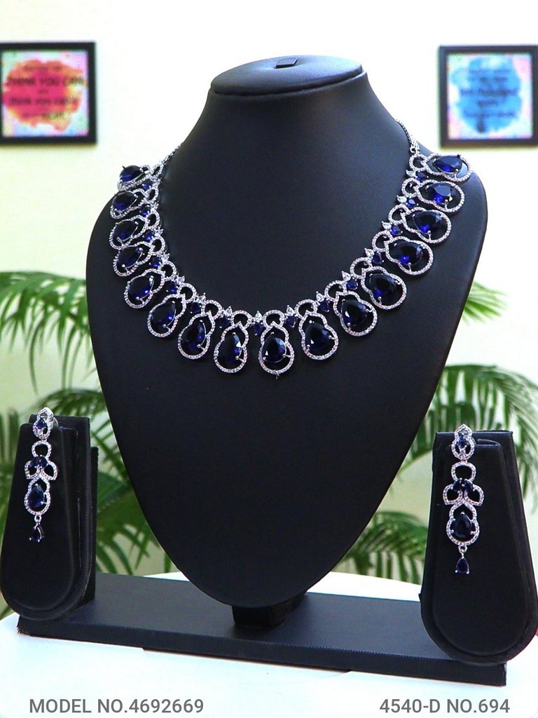 Traditional Cz Jewelry Sets - Amaara World