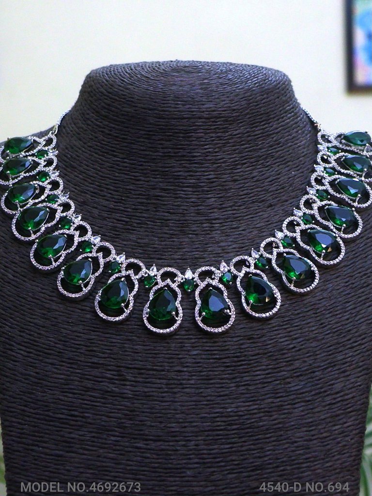Bridesmaid Necklace Set for Traditional Weddings - View 2