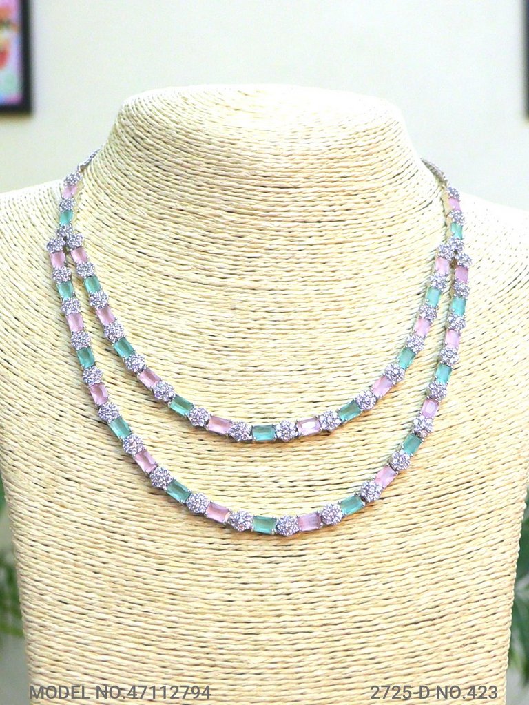 Fine Fashion Classic Necklace Set - View 2