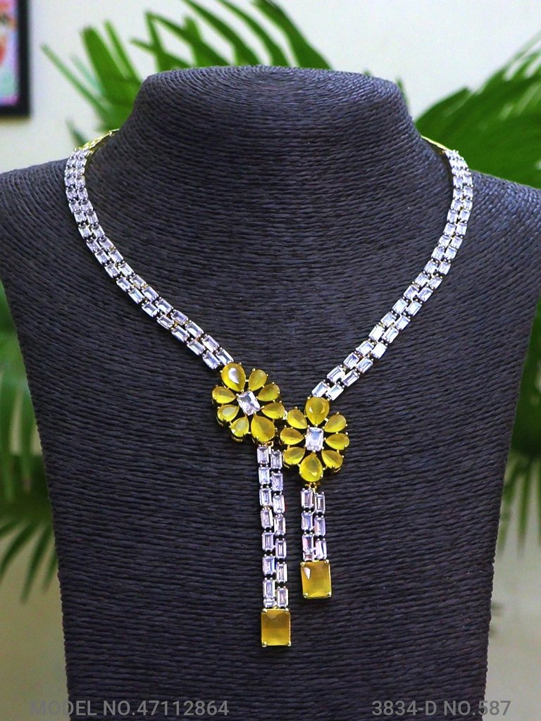 Cz Necklaces| Traditional Trendy Gift Ideas - View 2