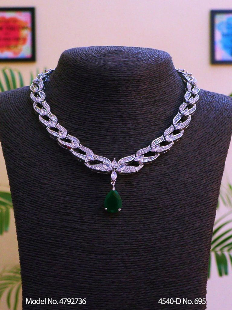 Original Cz Traditional Necklace - View 2