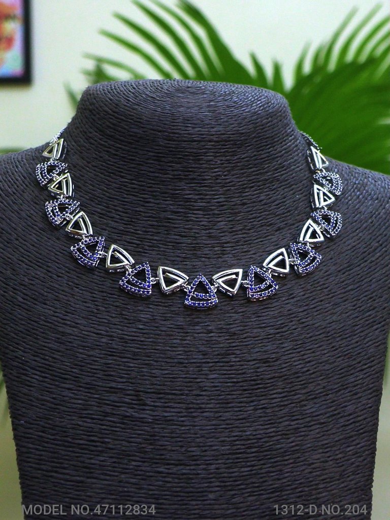 Cz Jewelry Set | Classic Pattern - View 2