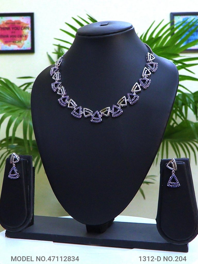Cz Jewelry Set | Classic Pattern - Amaara World