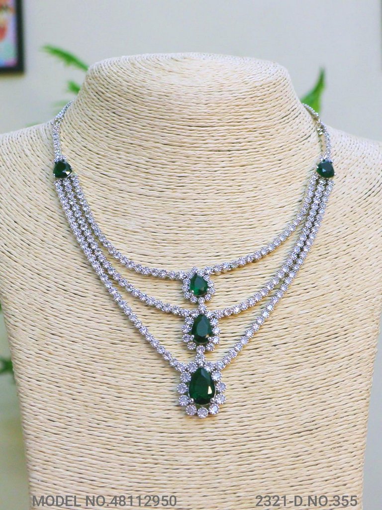 Western Necklace set - View 2 - Amaara World