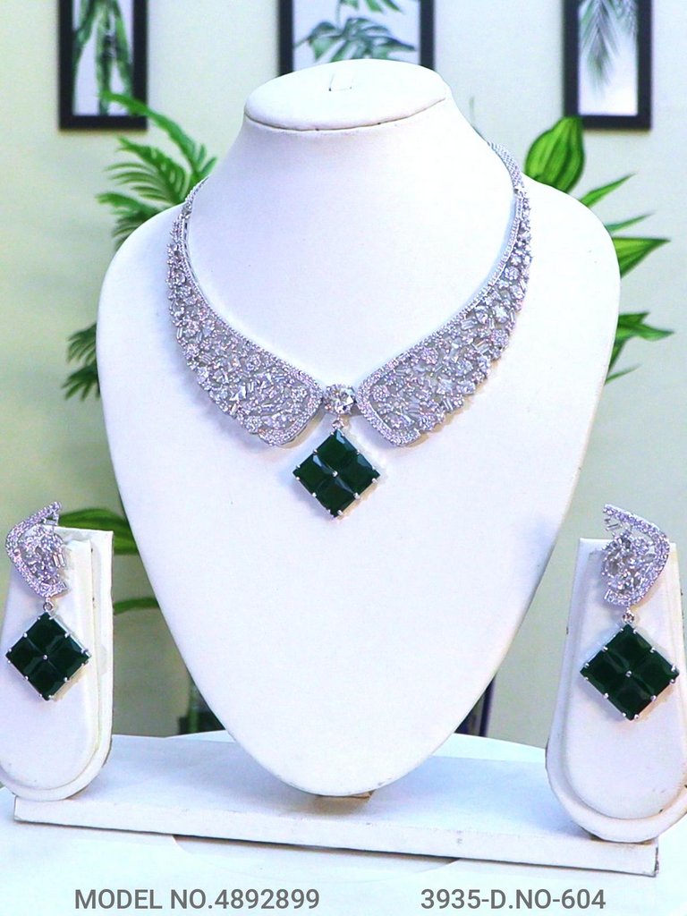 Original Cz Traditional Necklace - Amaara World