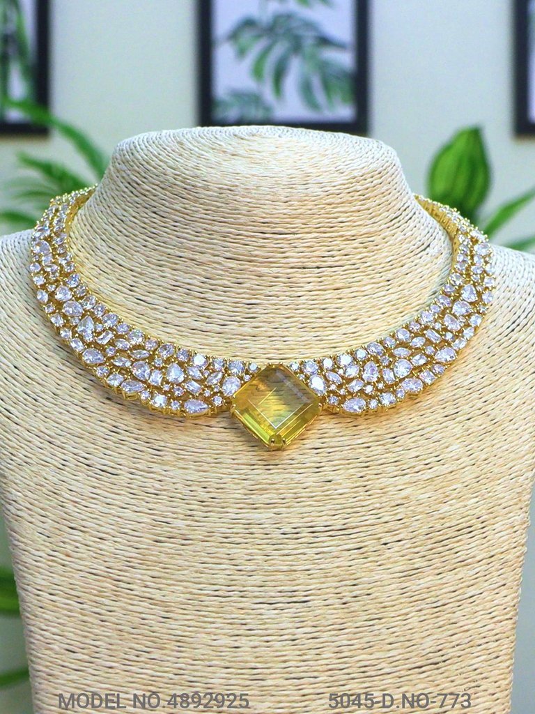 Imitation Diamond Cz Jewelry Set - View 2