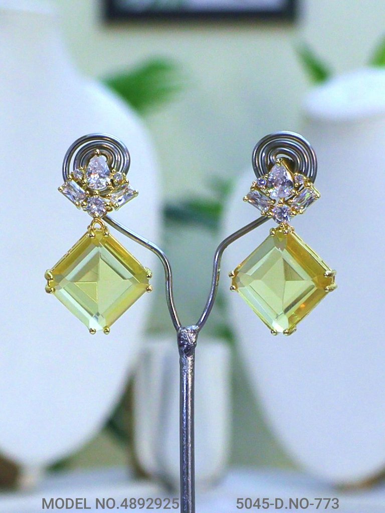 Imitation Diamond Cz Jewelry Set - View 3