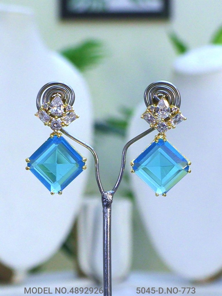 Artificial Diamond Cz Jewelry Set - View 3