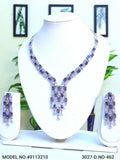 Classic Necklace | AD Jewellery | Handcrafted - Amaara World