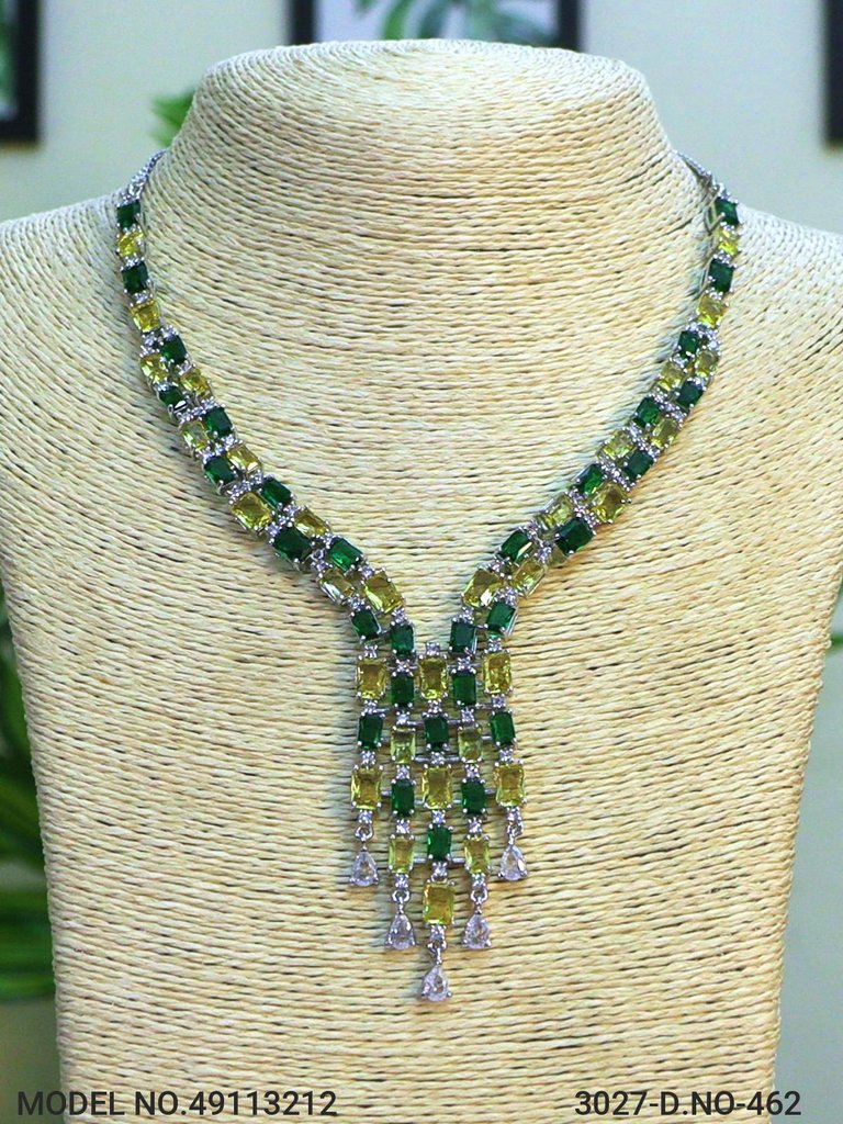 American Diamond Necklace Set | Wonderful Gift Item - View 2