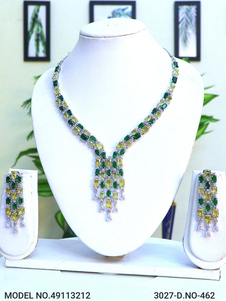 American Diamond Necklace Set | Wonderful Gift Item - Amaara World