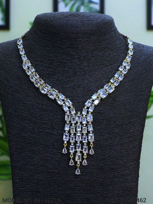 Classic Cz Necklace | Light Sets for All Occasions - View 2