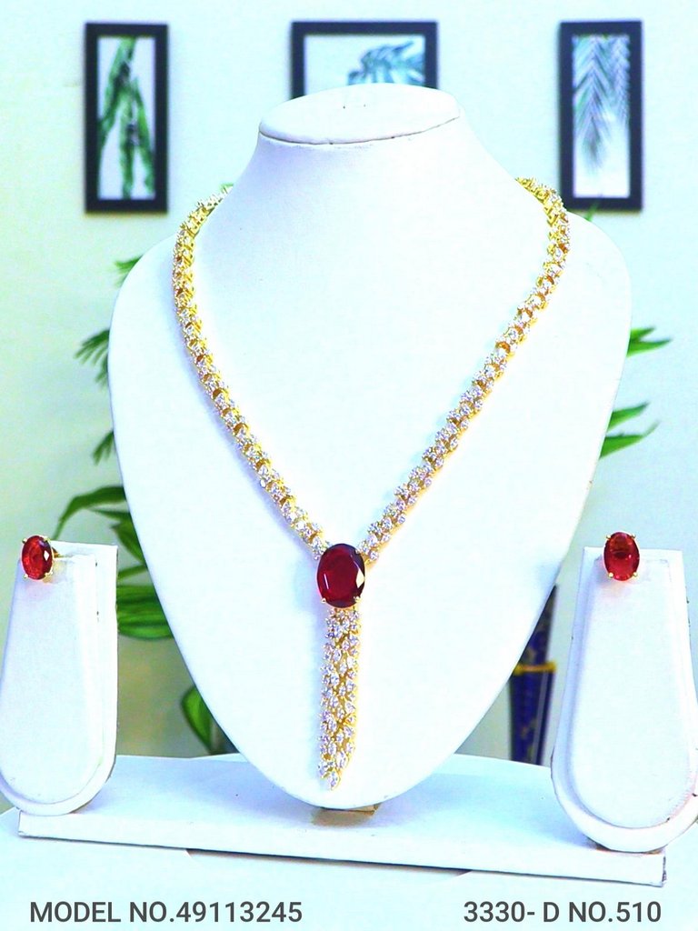 Partywear Classic Jewelry Set - Style 1 - Amaara World