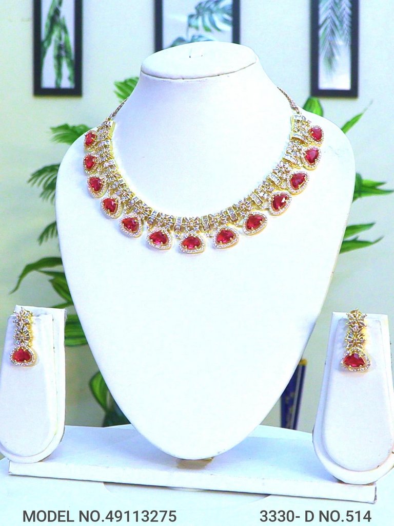 Made In India | Diamond Styled Jewellery Set - Amaara World