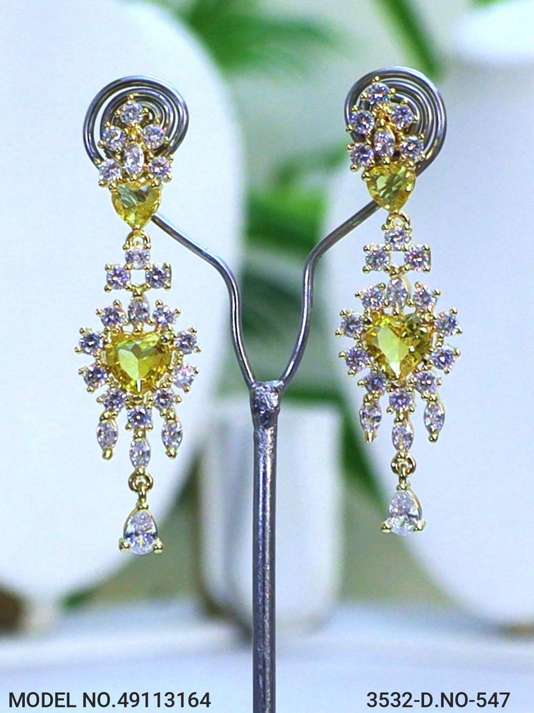 Made in India | Cz Necklace Set - View 3