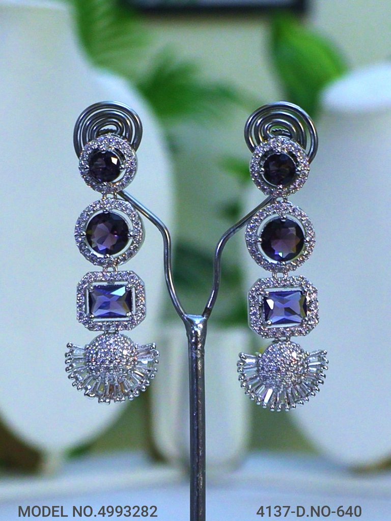 Traditional Cz Jewelry Sets - View 3