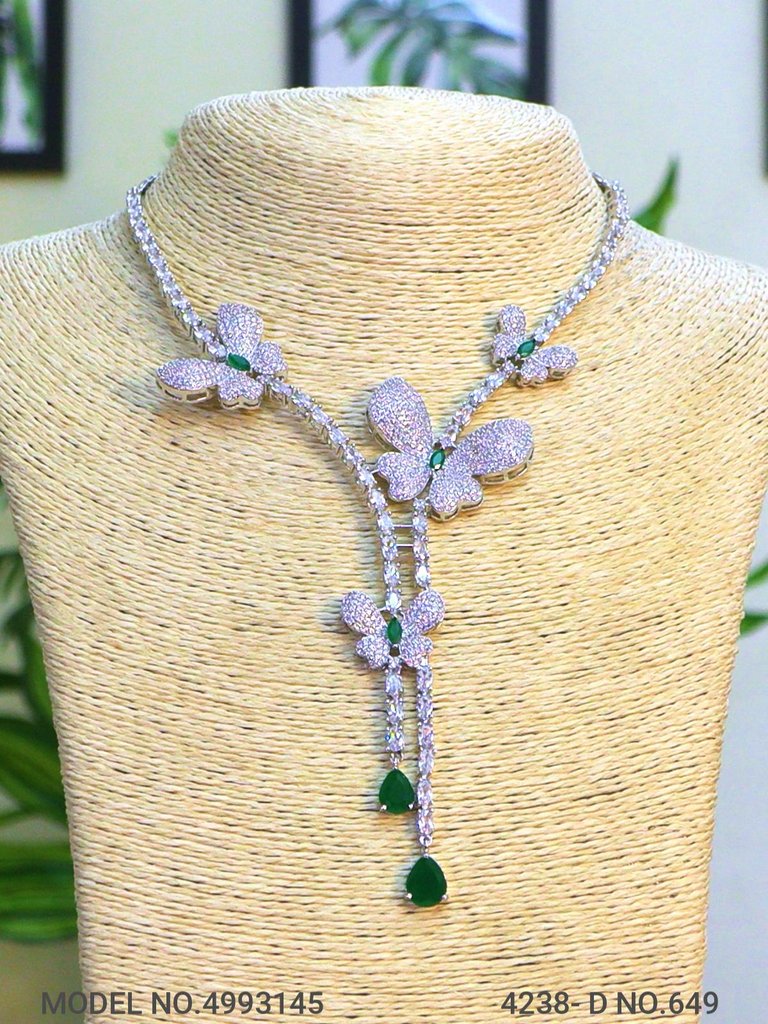 Gift Necklace Set in CZ - View 2