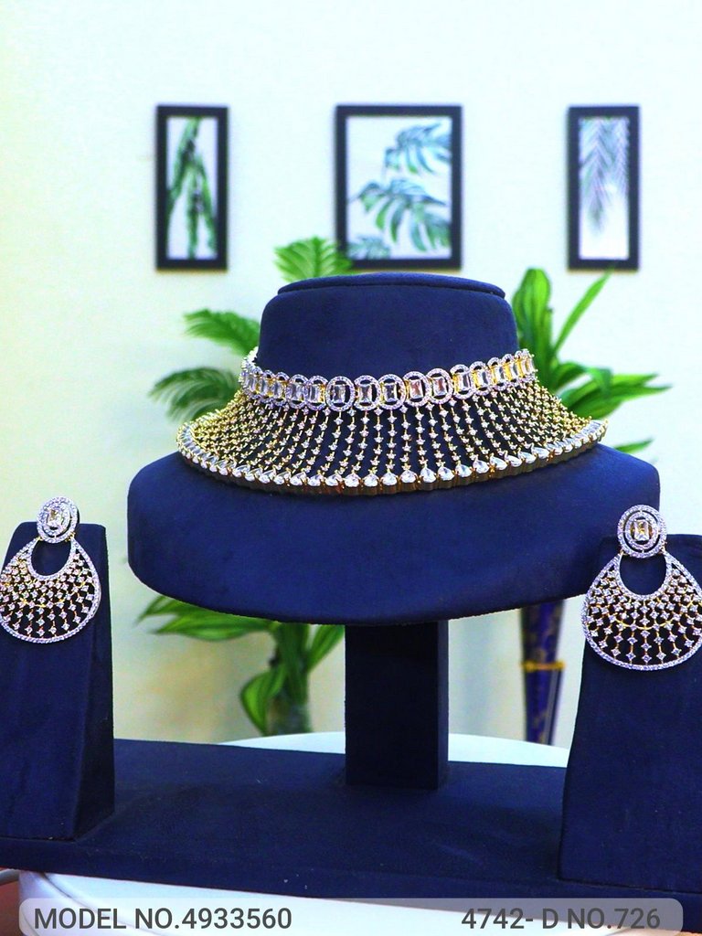 Imitation Diamond Cz Jewelry Set - 4933560 - View 1