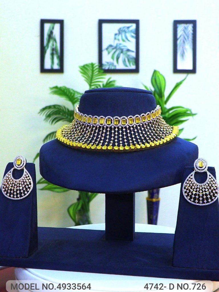 Imitation Diamond Cz Jewelry Set - 4933560 - Color variant