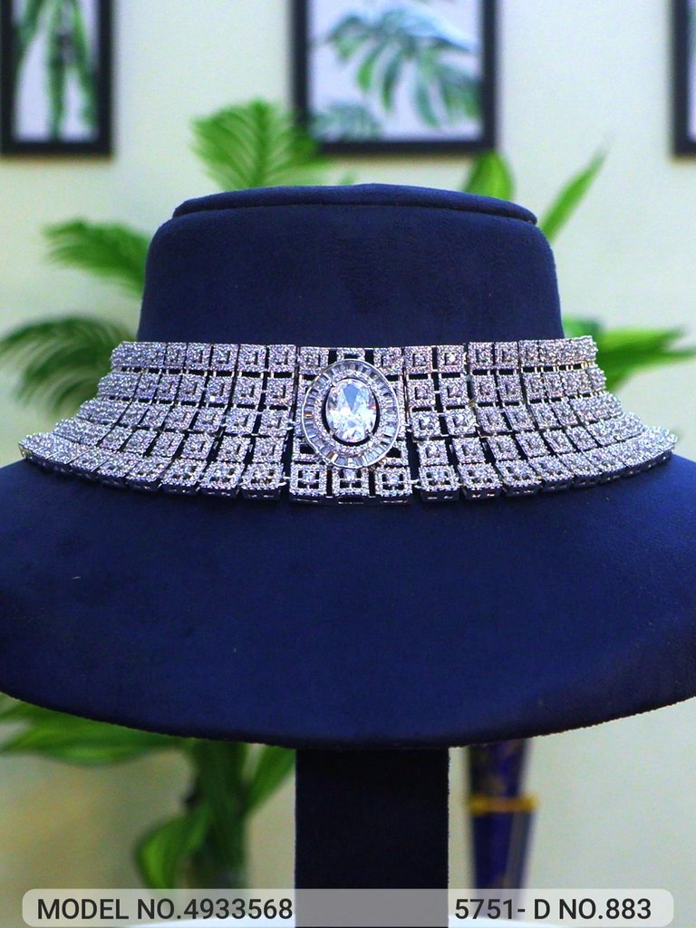 Choker Necklace Set for Weddings