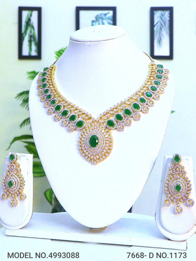 Original Cz Traditional Necklace - Amaara World
