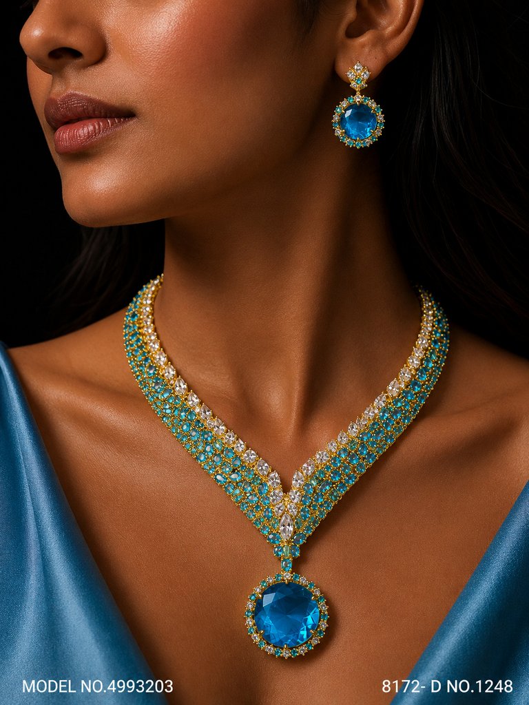Amazing Traditional Jewelry Set - Amaara World USA - SKU 4993203