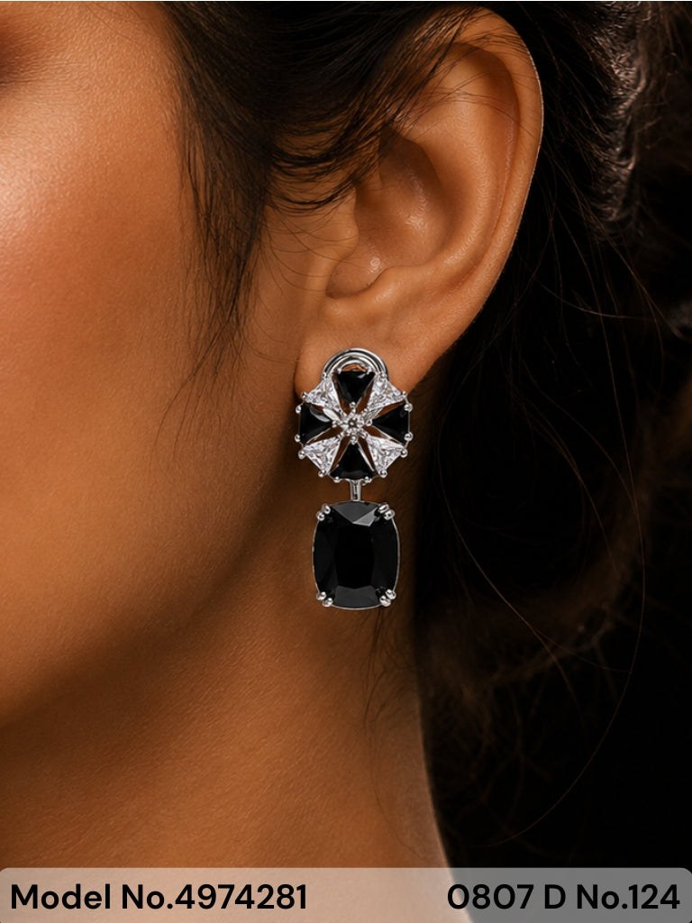 CZ Earrings - Style 3 - Amaara World