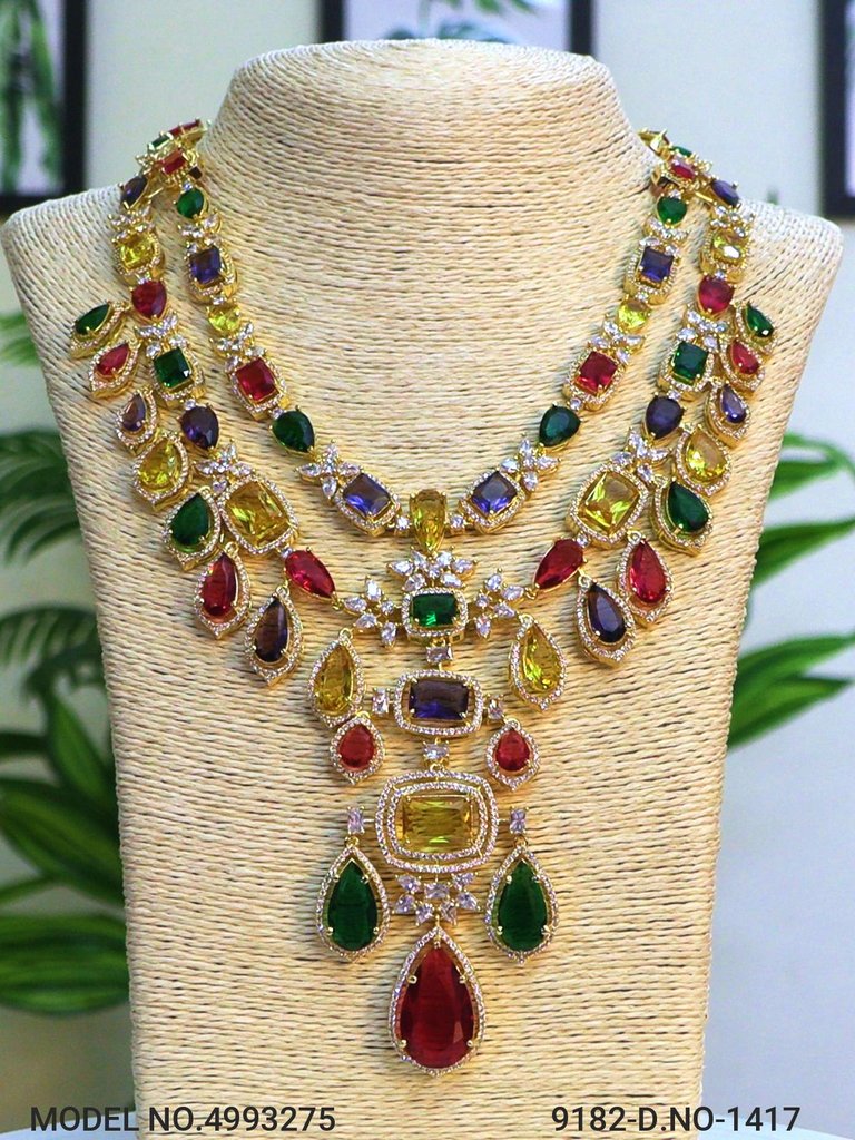 Gift Necklace Set in CZ - View 2