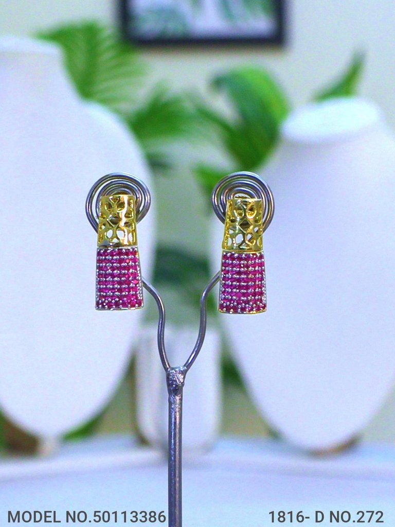 Cz Jewelry Set | Classic Pattern - View 3