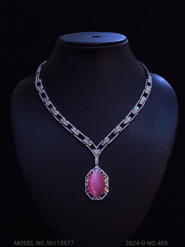 Partywear Classic Jewelry Set - View 2 - Amaara World
