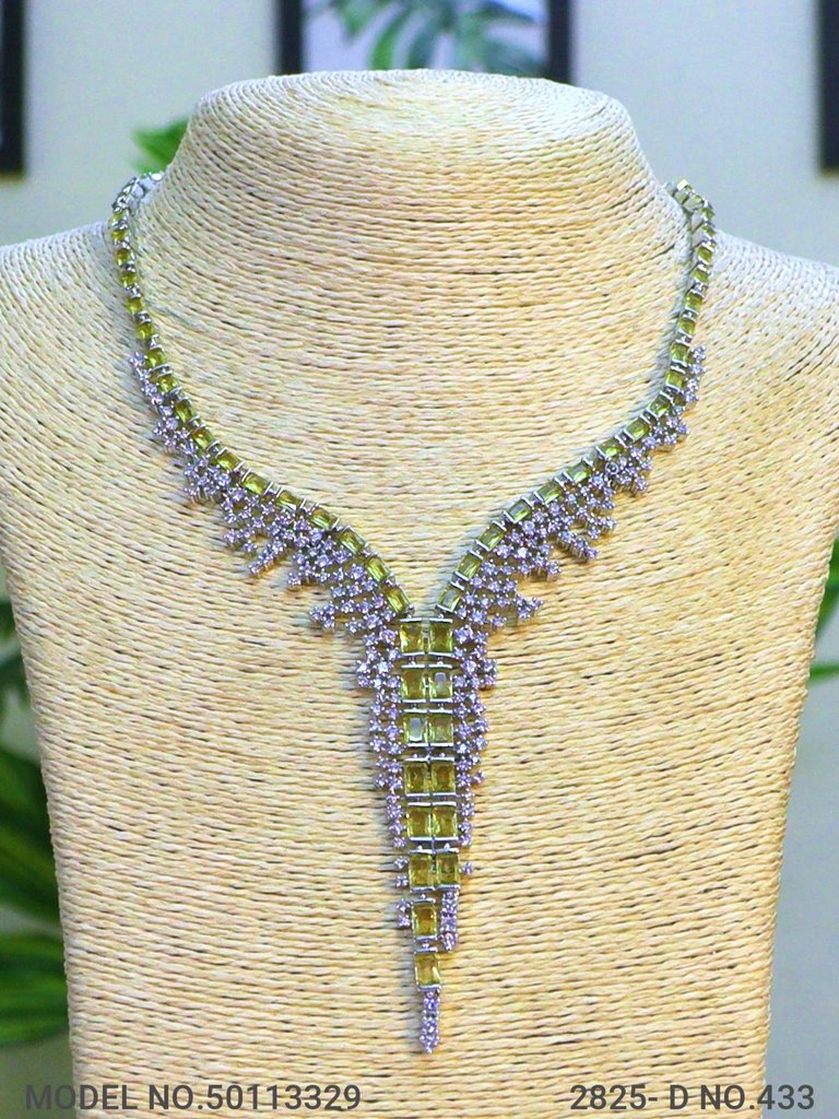 Classic Cz Necklace | Light Sets for All Occasions - View 2