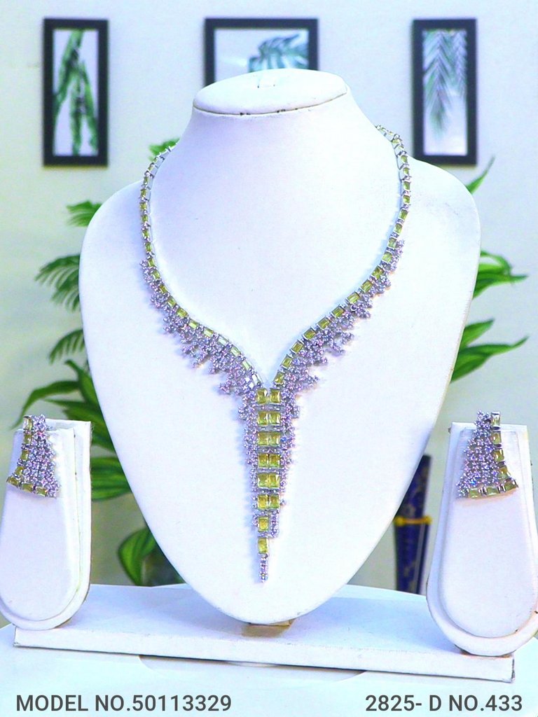 Classic Cz Necklace | Light Sets for All Occasions - Amaara World