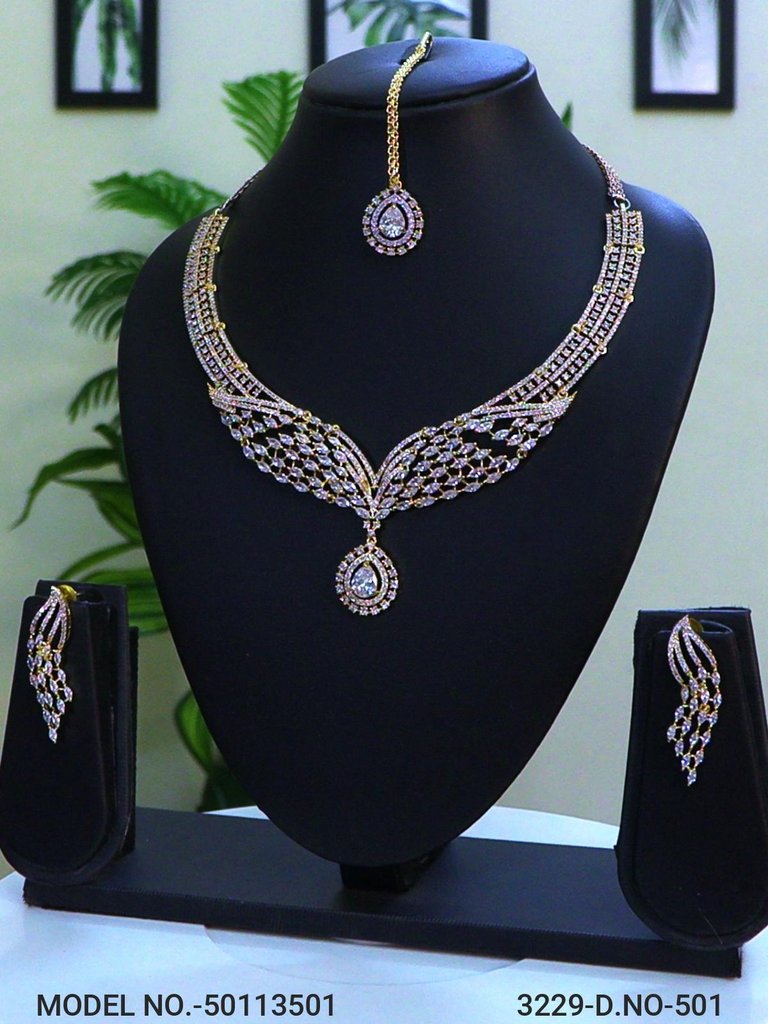 Classic Cz Necklace | Light Sets for All Occasions - Amaara World