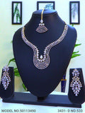Cz Jewelry Set | Classic Pattern - Amaara World