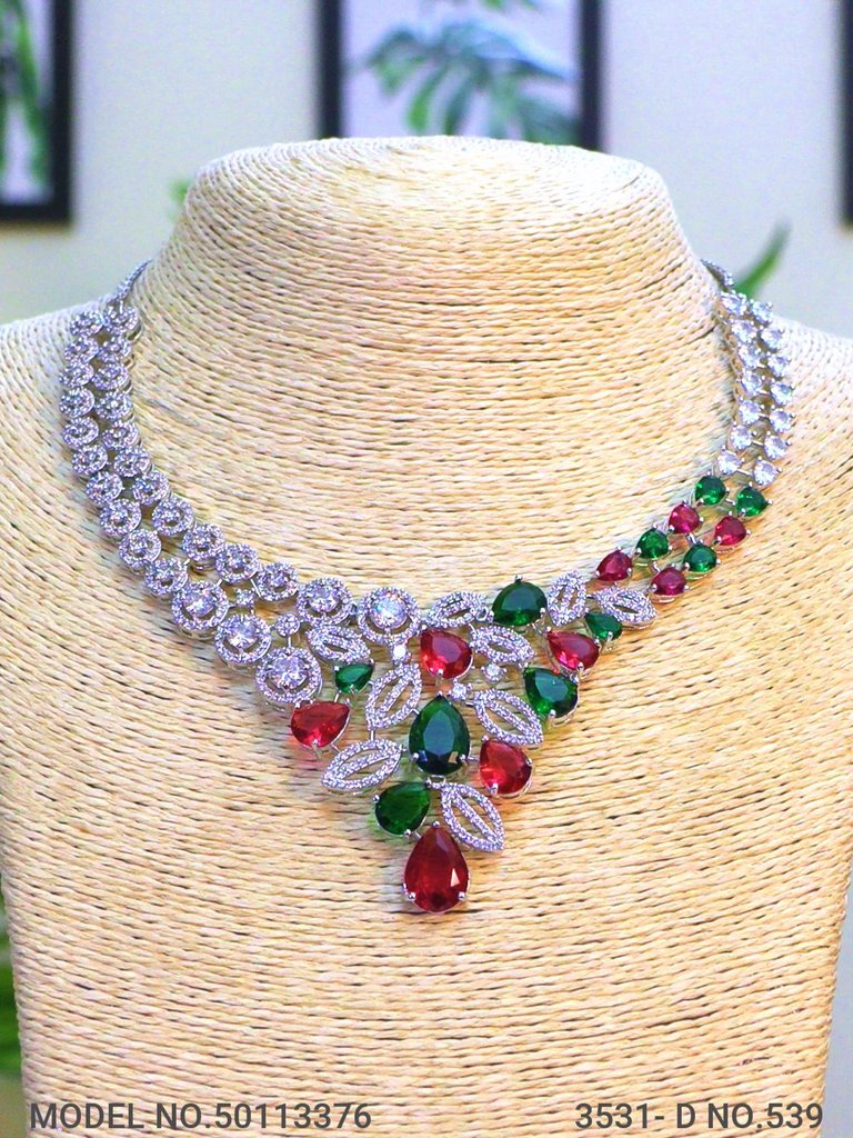 Handcrafted Masterpiece | Cz Set - View 2