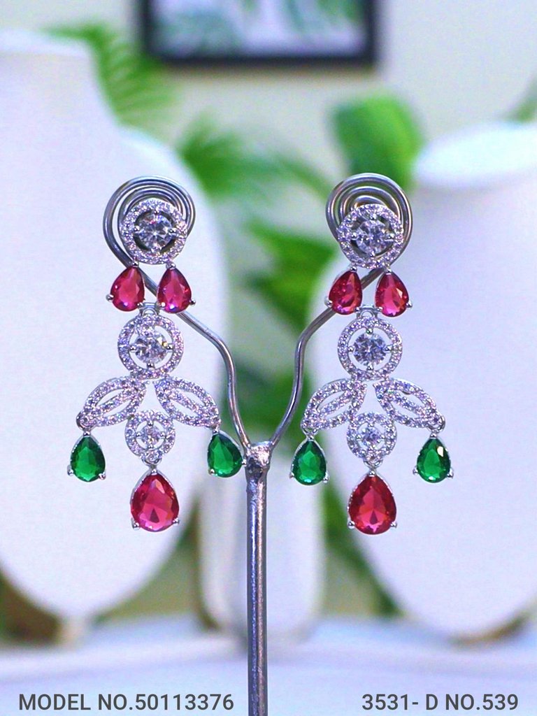 Handcrafted Masterpiece | Cz Set - View 3