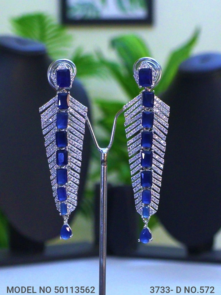 Cz Jewelry Set | Classic Pattern - View 3