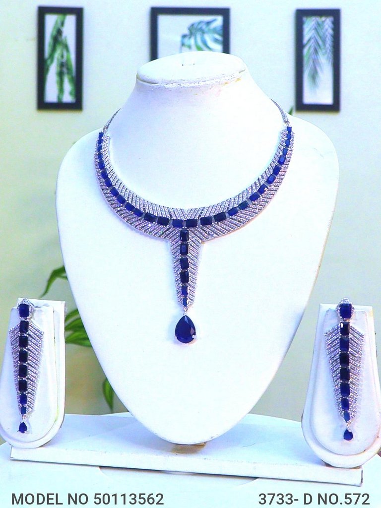 Cz Jewelry Set | Classic Pattern - Amaara World