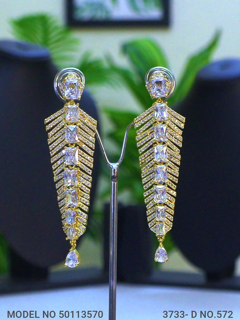American Diamond Necklace Set | Wonderful Gift Item - View 3