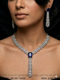 American Diamond Necklace Set | Wonderful Gift Item - Style 1 - Amaara World