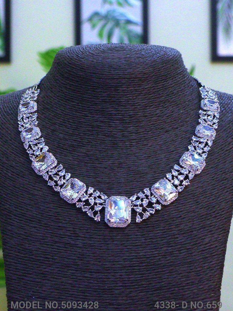 Original Zircon Necklace Set - View 2