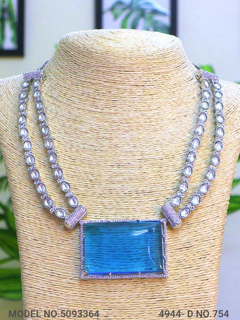 Bridesmaid Necklace Set for Traditional Weddings - View 2
